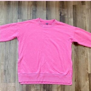 aerie pink sweatshirt
